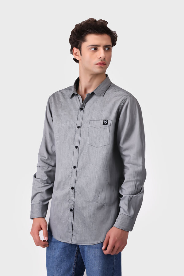Grey Button Down Shirt