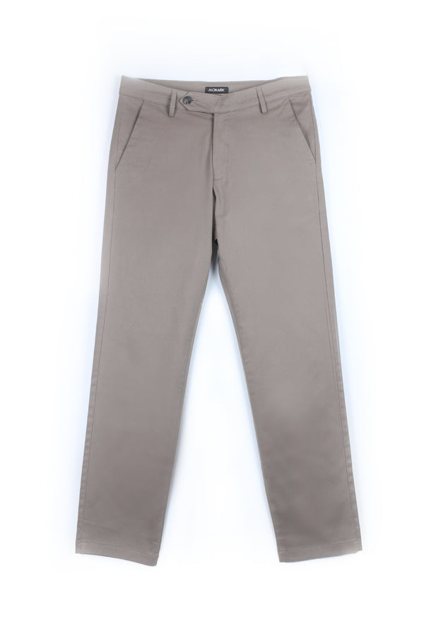 FireWood Brown Regular Fit Chino