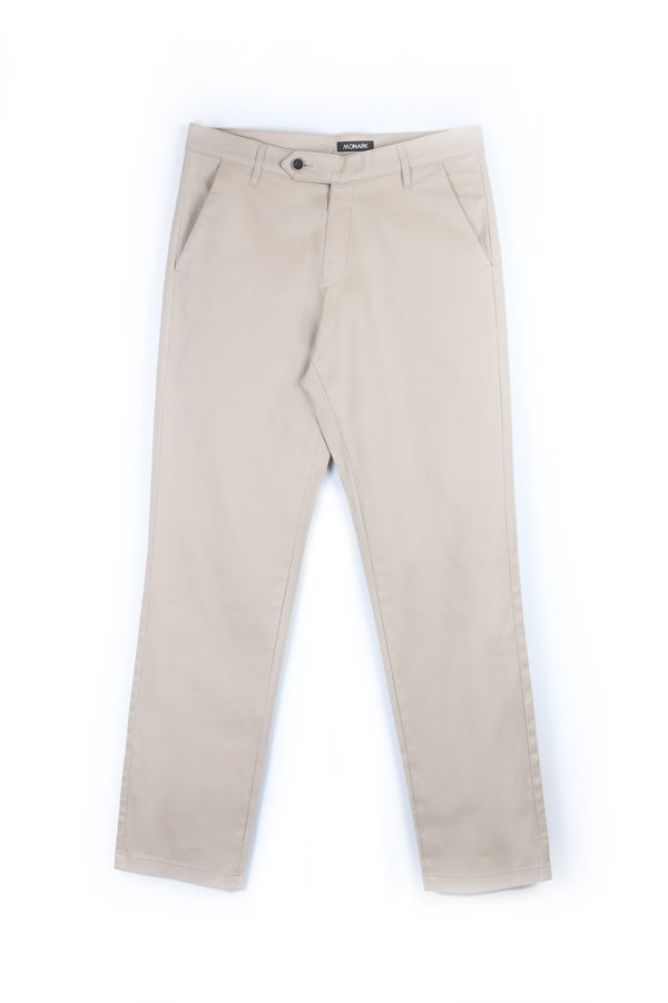 Almond Brown Regular Fit Chino