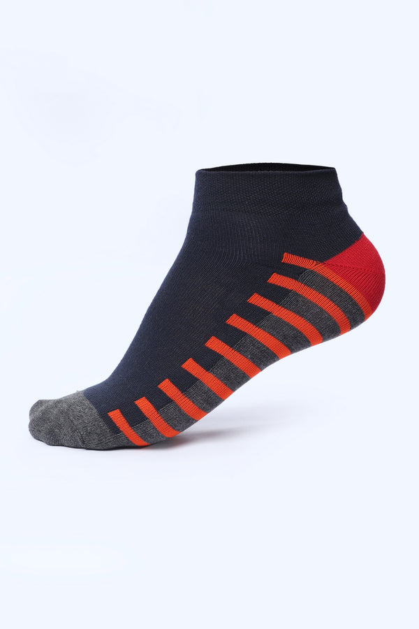 COLOR BLOCK ANKEL SOCKS