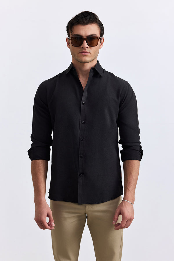 Black Button Down Shirt