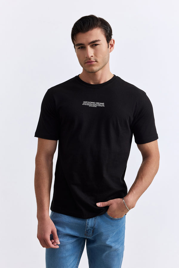 Solid Black T-Shirt