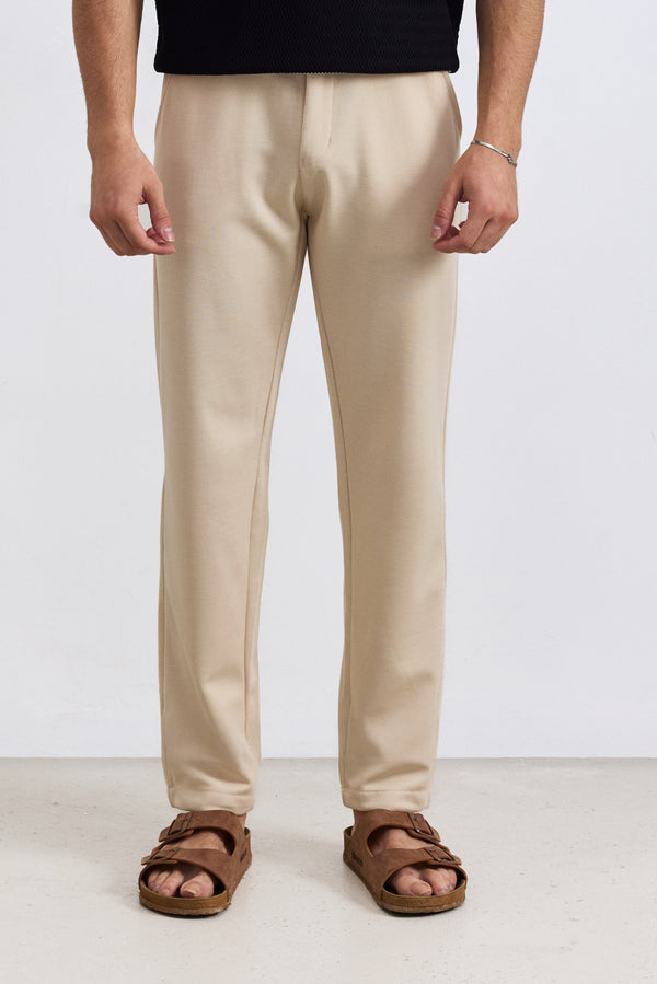 Off-White Knitted Chino Pant