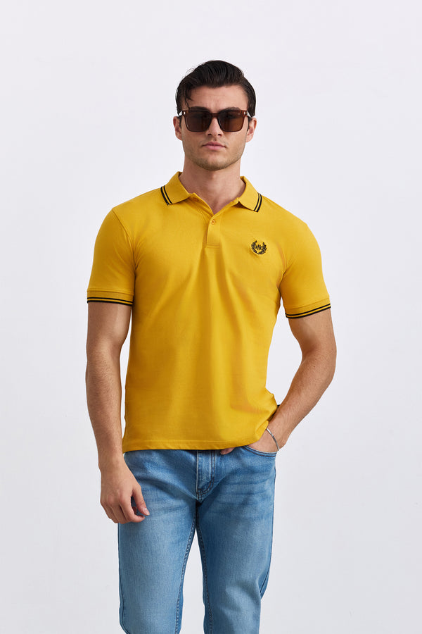 Mustard Yellow Polo