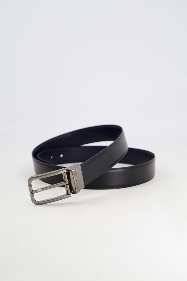 BLACK CLASSIC LEATHER BELT