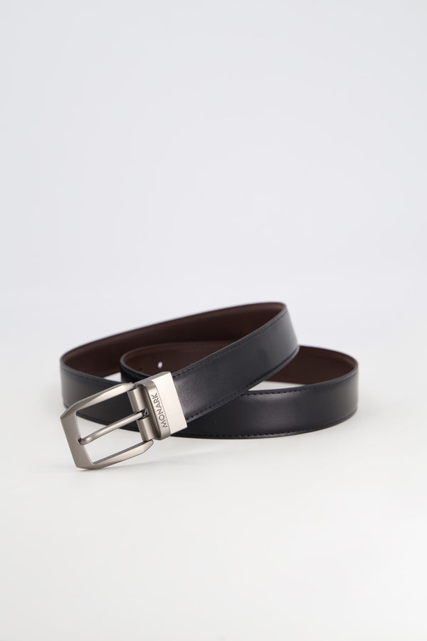 BLACK CLASSIC LEATHER BELT