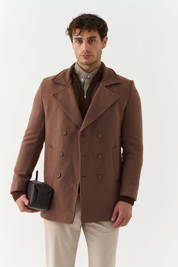 Brown Heritage Long Coat