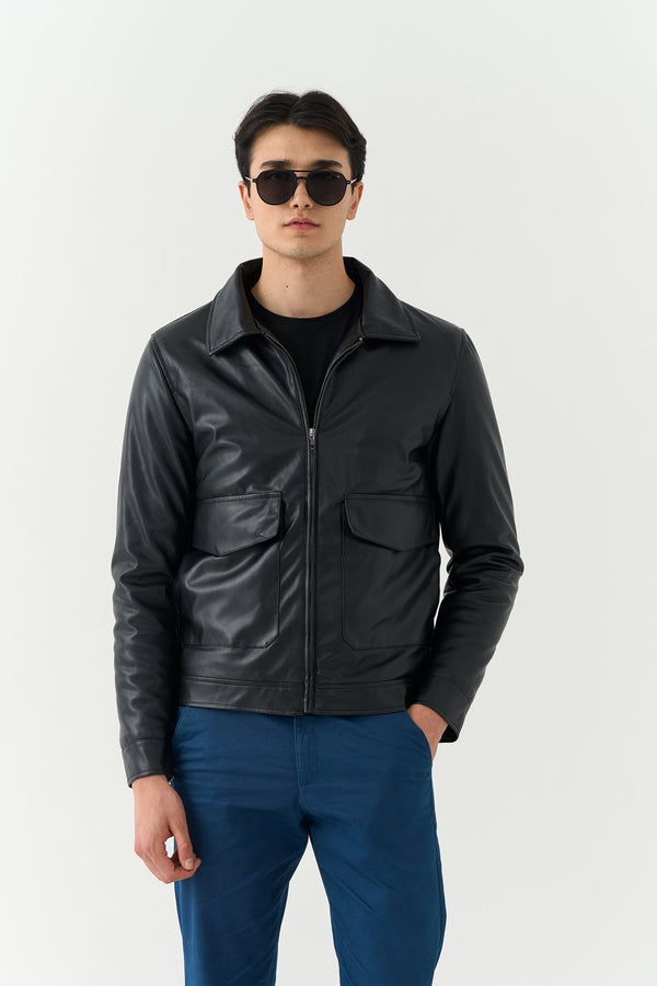 Black Biker Jacket
