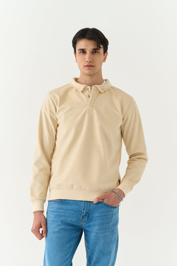Off-White Snap Button Sweatshirt