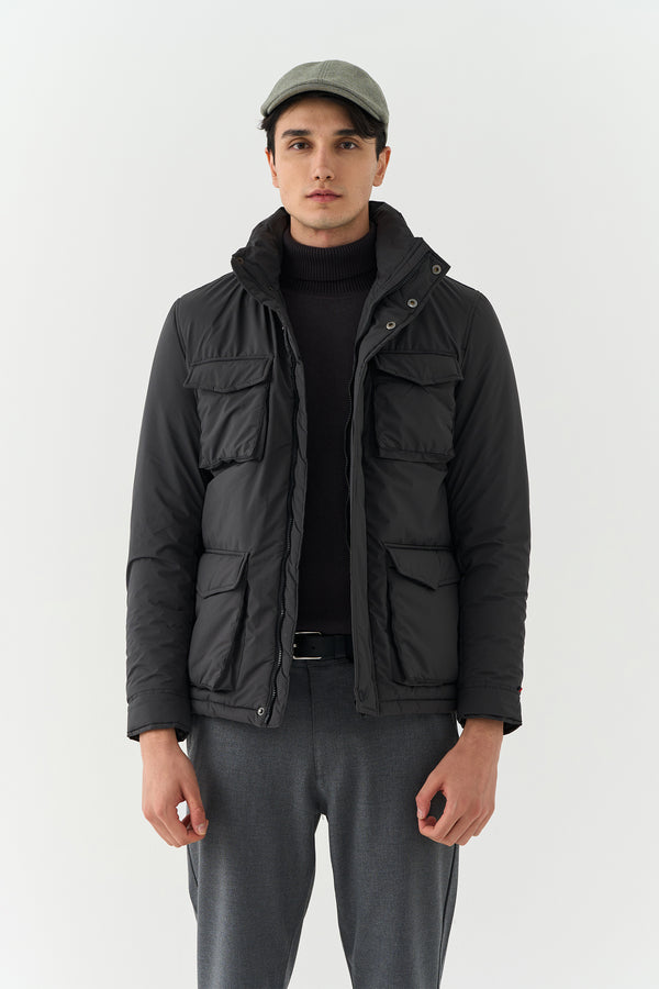Charcoal Grey Utility Jacket