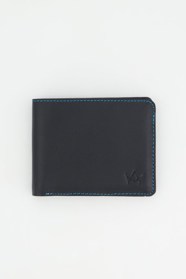 TEXTURED BILLFOLD LEATHER WALLET