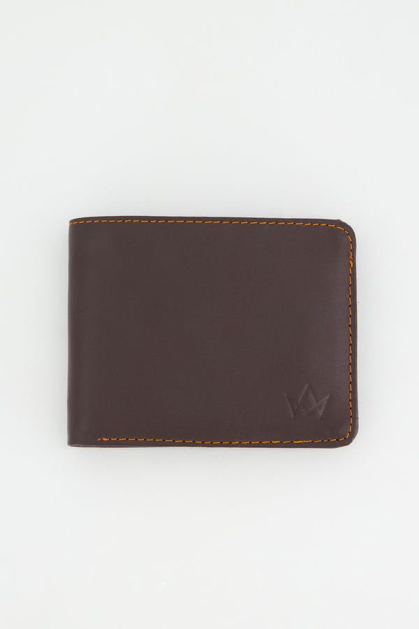 TEXTURED BILLFOLD LEATHER WALLET