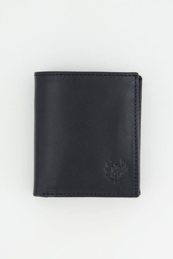 TRI-FOLD TEXTURED WALLET