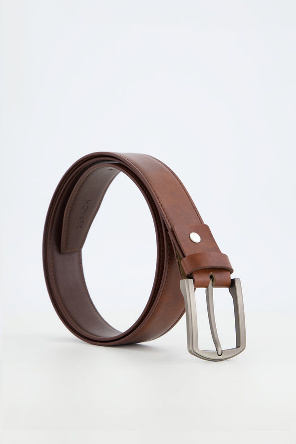 BROWN LEATHER BELT