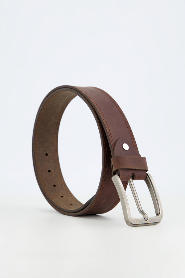 BROWN LEATHER BELT