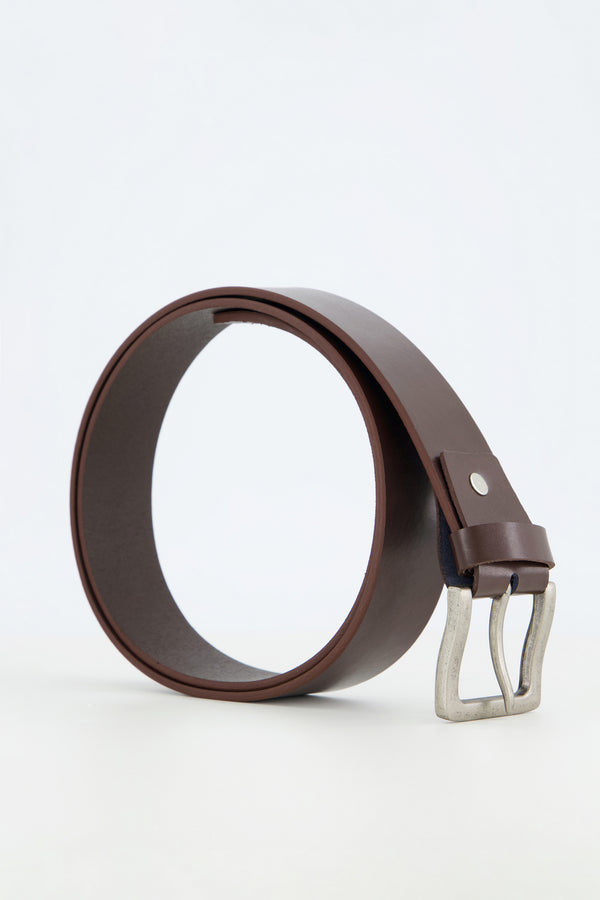 BROWN LEATHER BELT