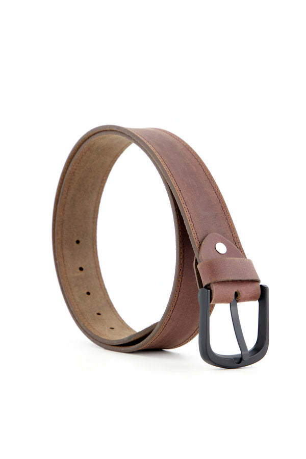 BROWN LEATHER BELT