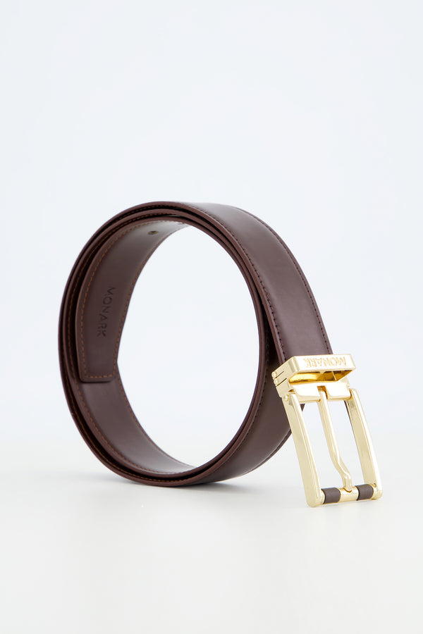 BROWN LEATHER BELT