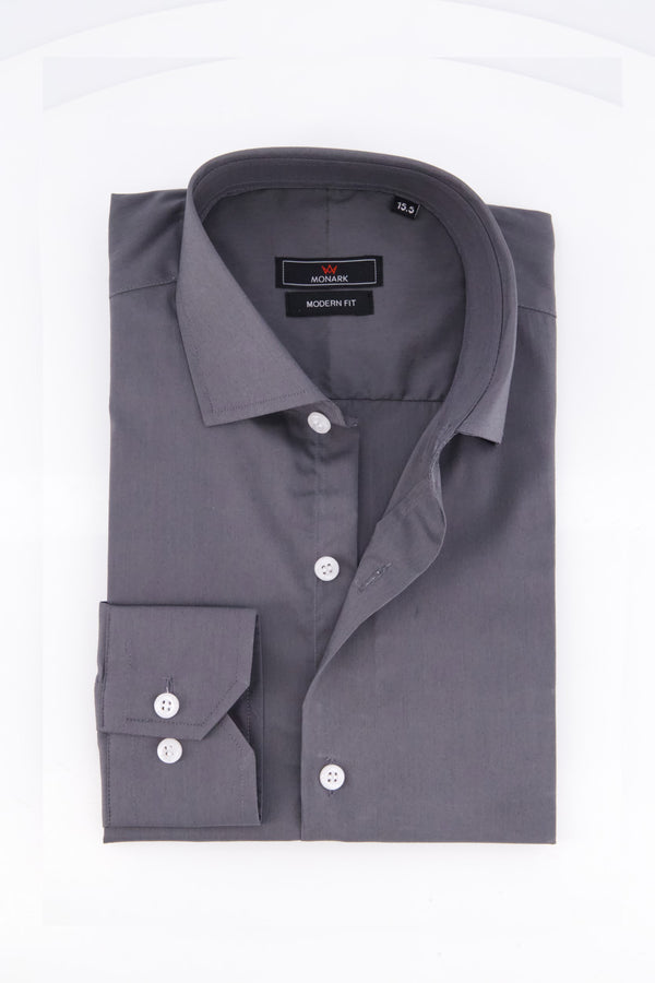 COTTON TEXTURED FORMAL SHIRT