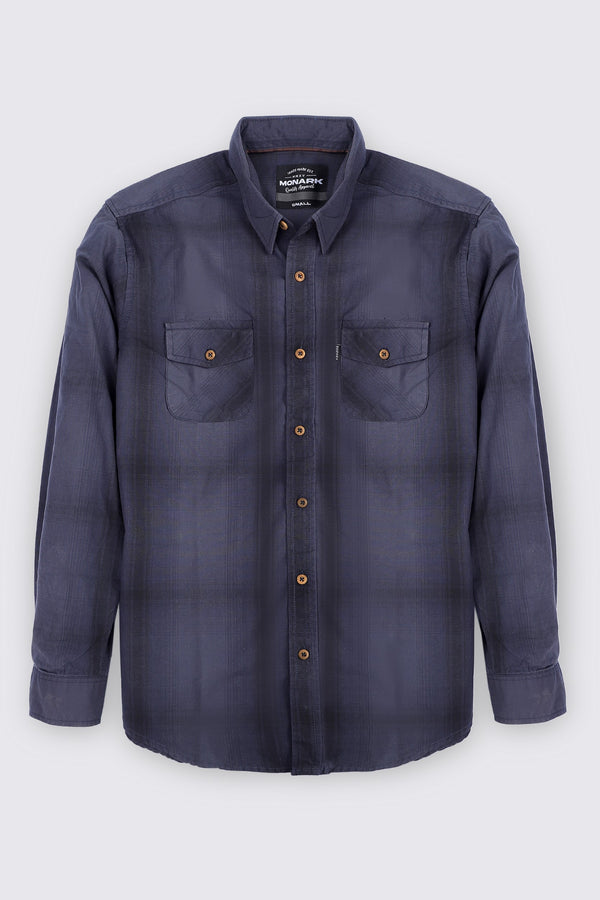 CHECKERED SLIM FIT SHIRT