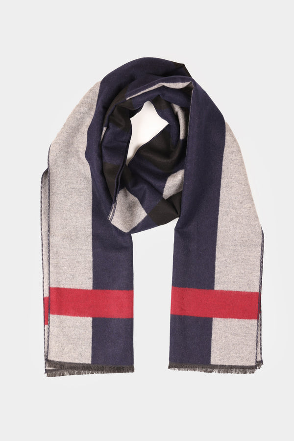 Grey-Blue Pattern Sacrf