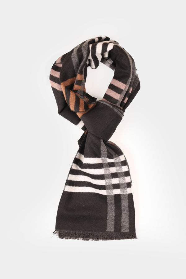 Four Color Pattern Scarf