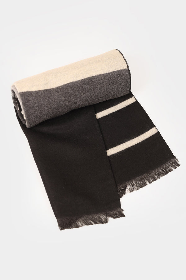 Three Color Pattern Scarf