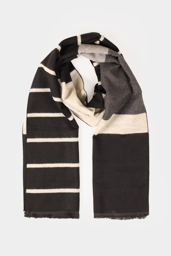 Three Color Pattern Scarf