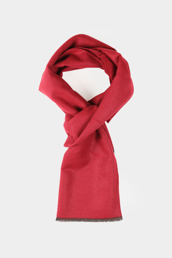 Red Plain Scarf
