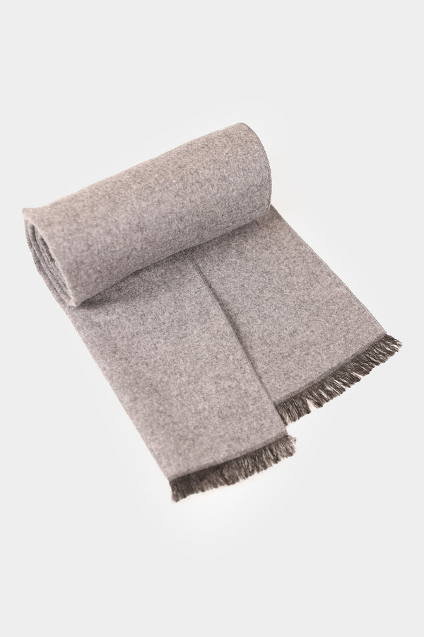 Ash Grey Plain Scarf