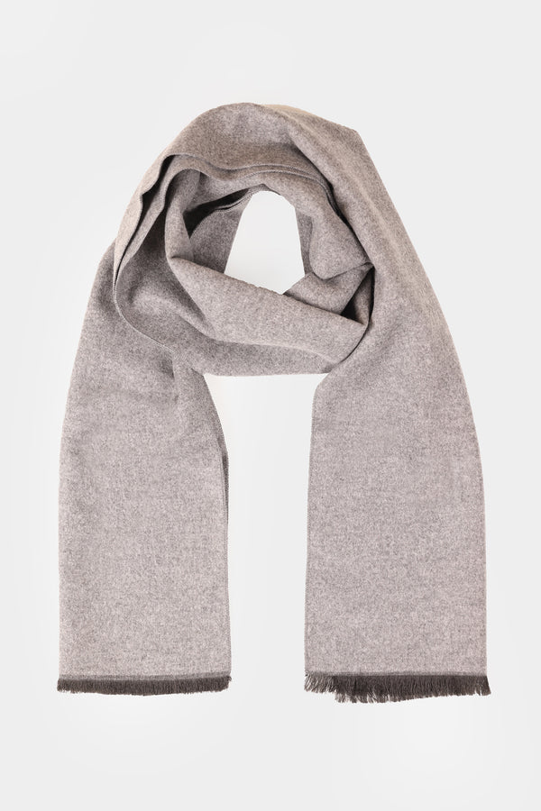 Ash Grey Plain Scarf
