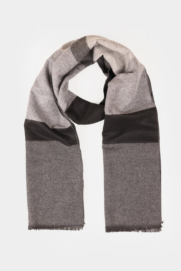 Four Color Block Pattern Scarf