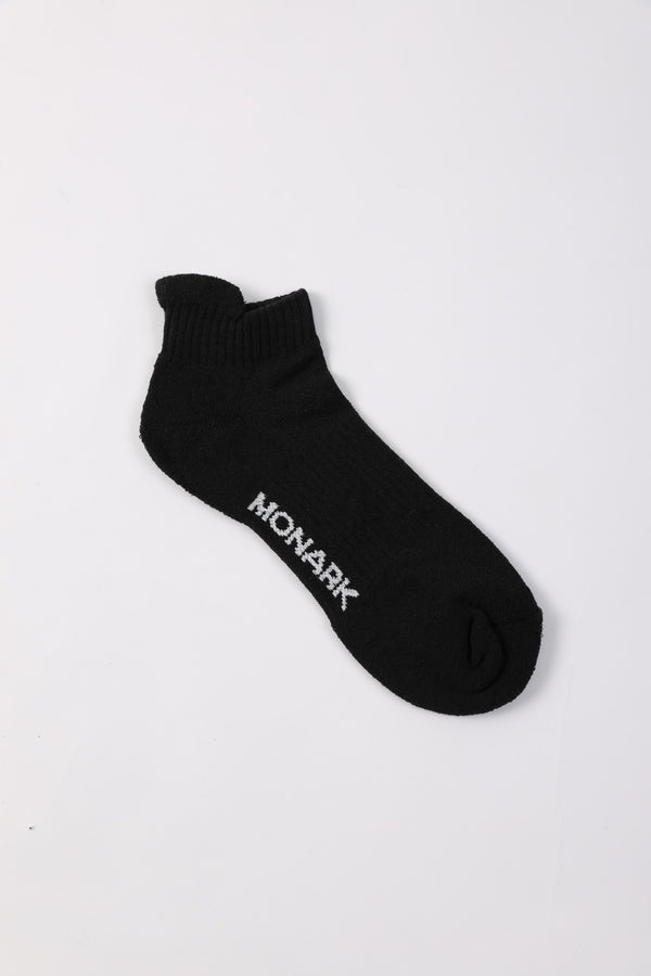 Black Cotton Ankle Cotton Socks