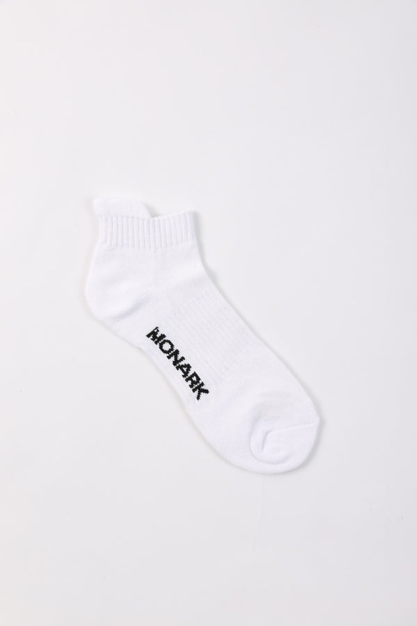 White Cotton Ankle Cotton Socks