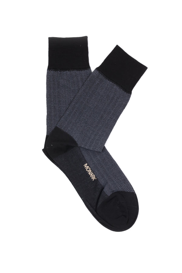 Black Pettern Socks