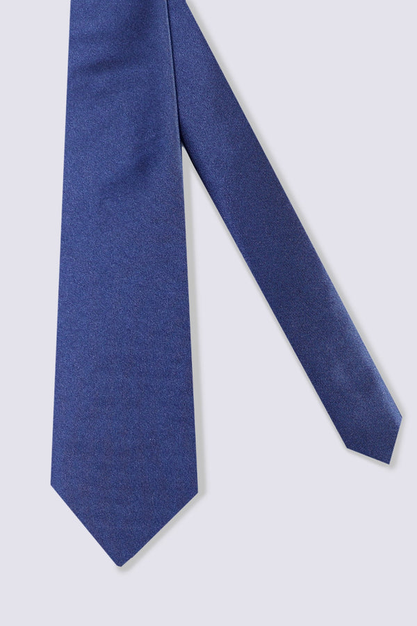 NAVY TEXTURED TIE