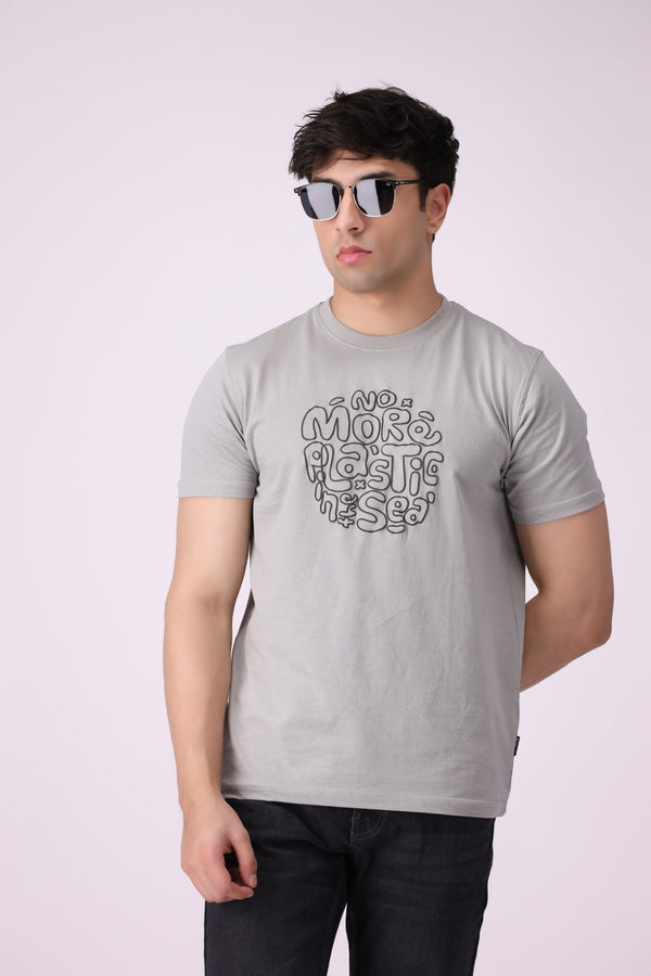 Grey Graphic T-Shirt