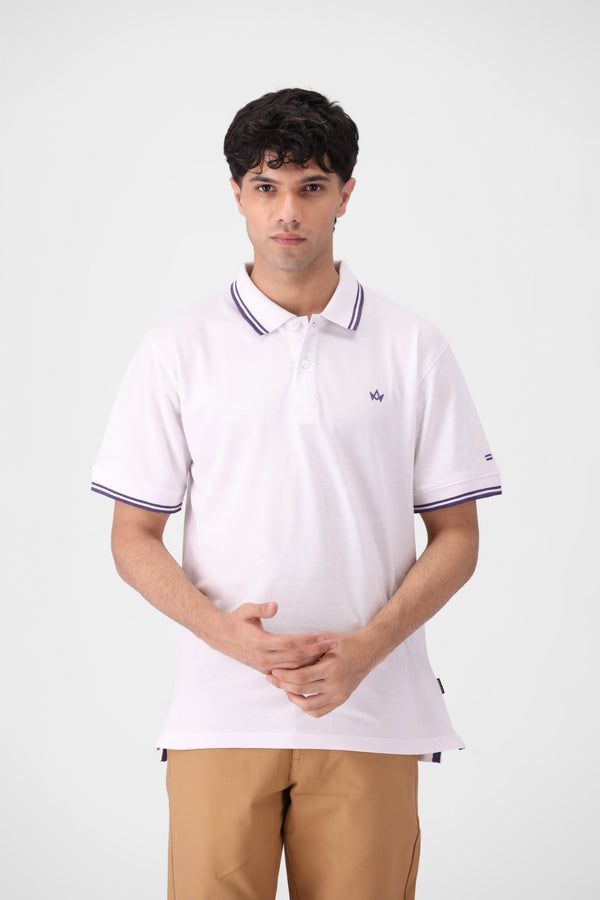 Basic White Polo Shirt
