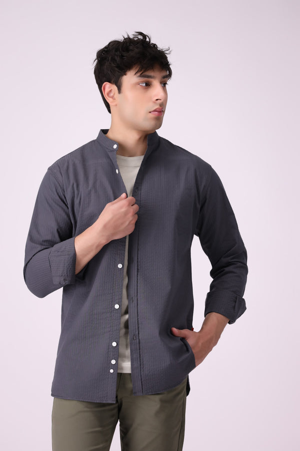 TexturaDot Grey Shirt