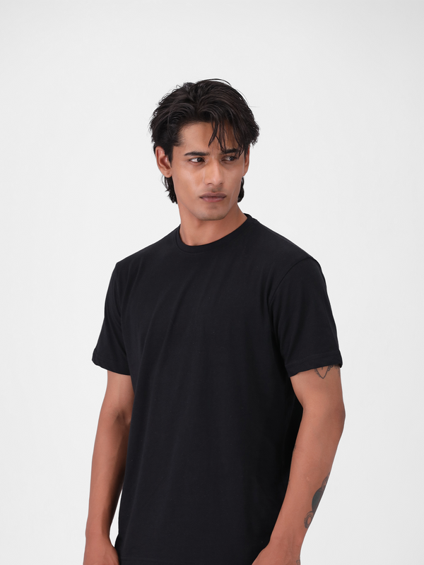 Black Basic Tee