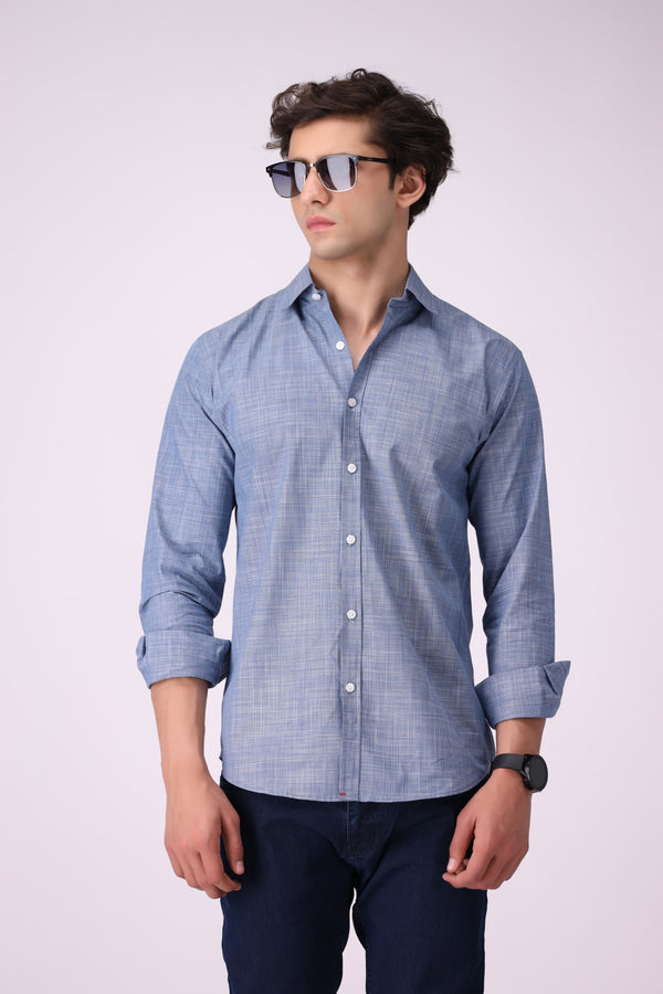 Slim-Fit Casual Shirt