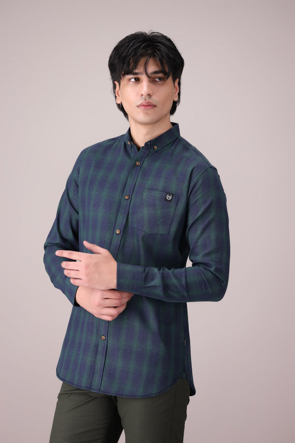 CHECK SLIM FIT SHIRT