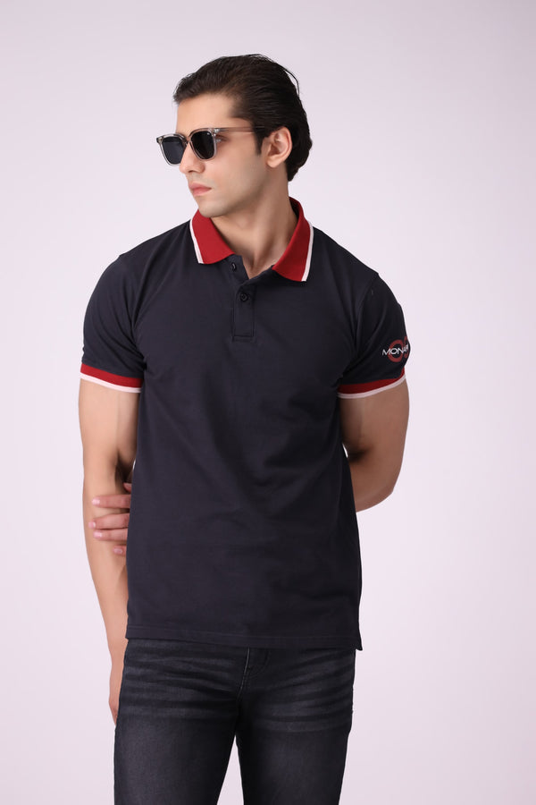 Fashion Polo Black Polo Shirt