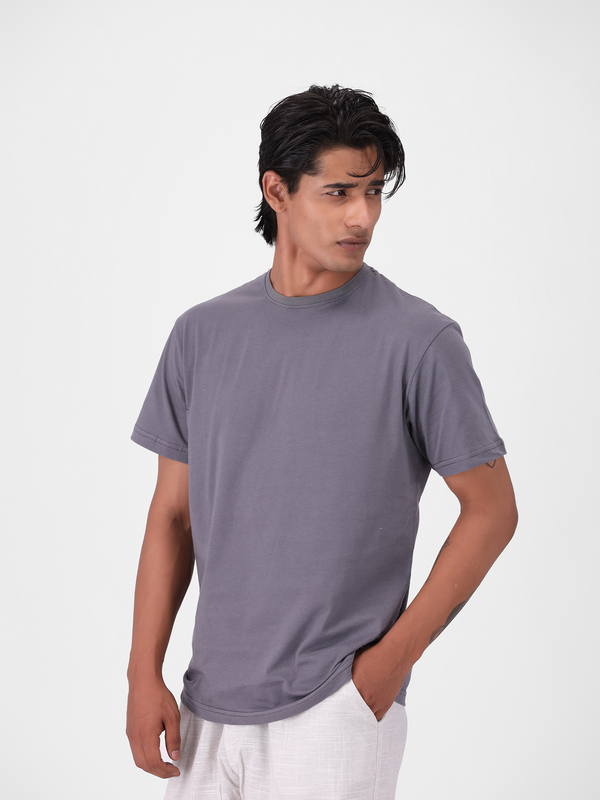 Grey Basic Tee