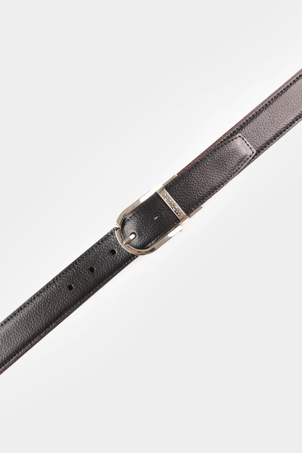 Black-Brown Switchable Textured Belt