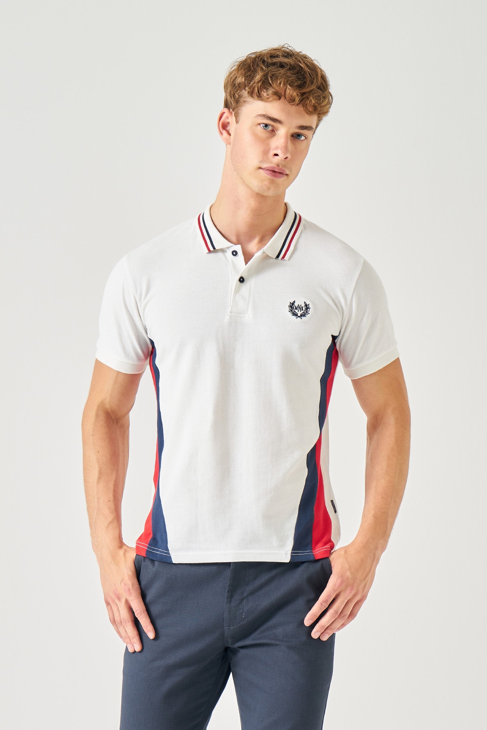 Cut & Sew Pique Polo Shirt – Monark Clothing