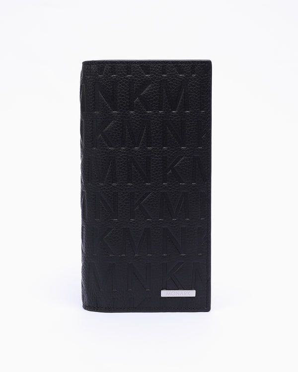 SIGNATURE LEATHER COAT WALLET