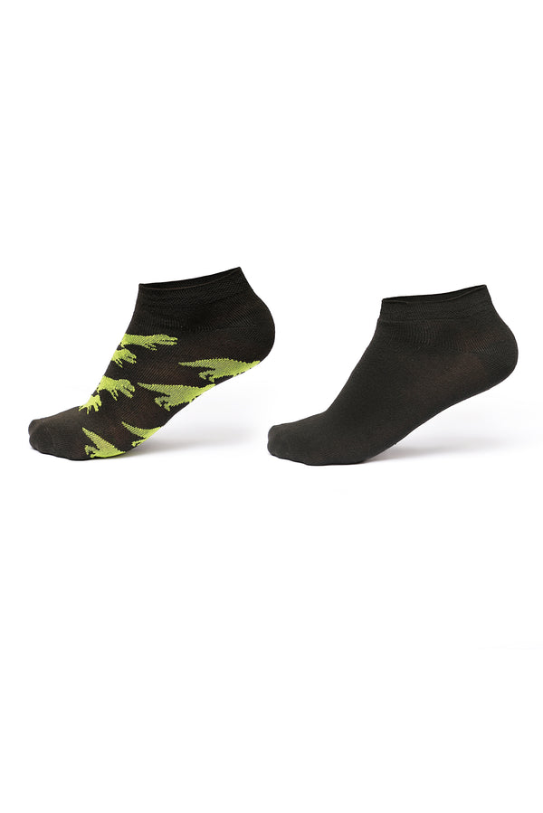 T-Rex Ankle Socks Pack Of 2