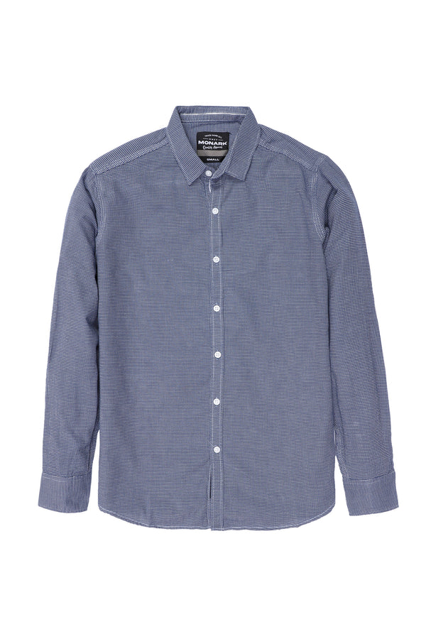 SOLID SLIM FIT WOVEN SHIRT