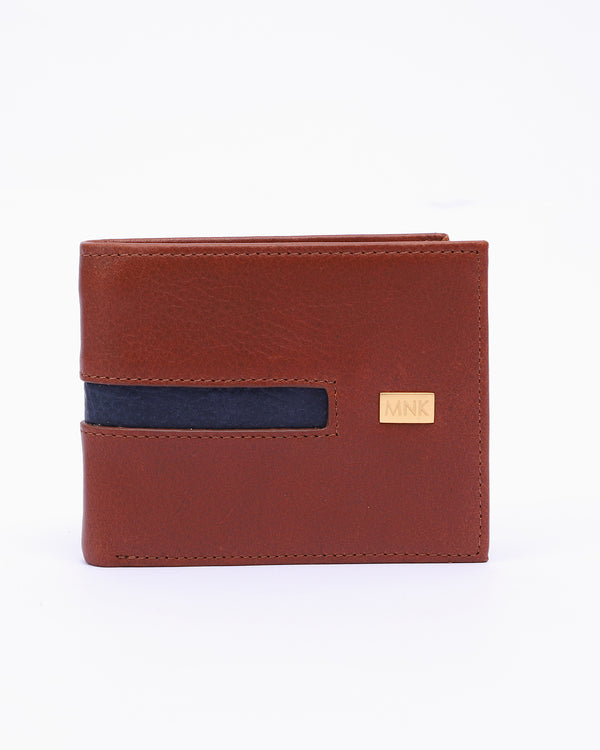 TAN BILLFOLD LEATHER WALLET